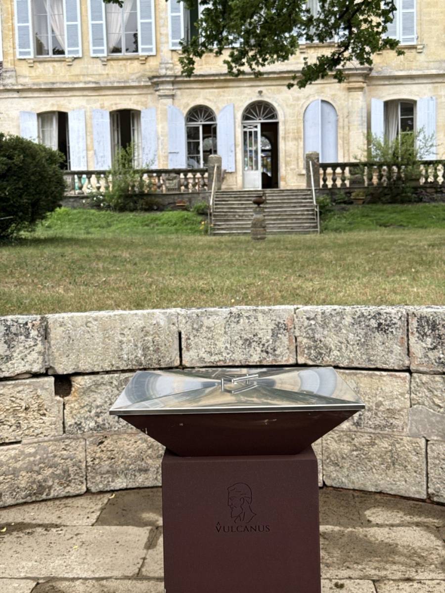 Brasero pour jardin et cuisine extérieure