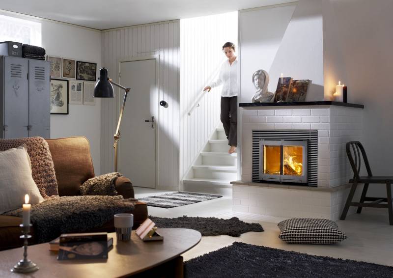 Rénovation d'une cheminée ouverte avec un insert performant à l'Isle St Georges prés de La Brede